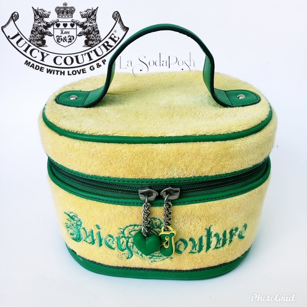 Juicy Couture Makeup Cosmetics Travel Case Box